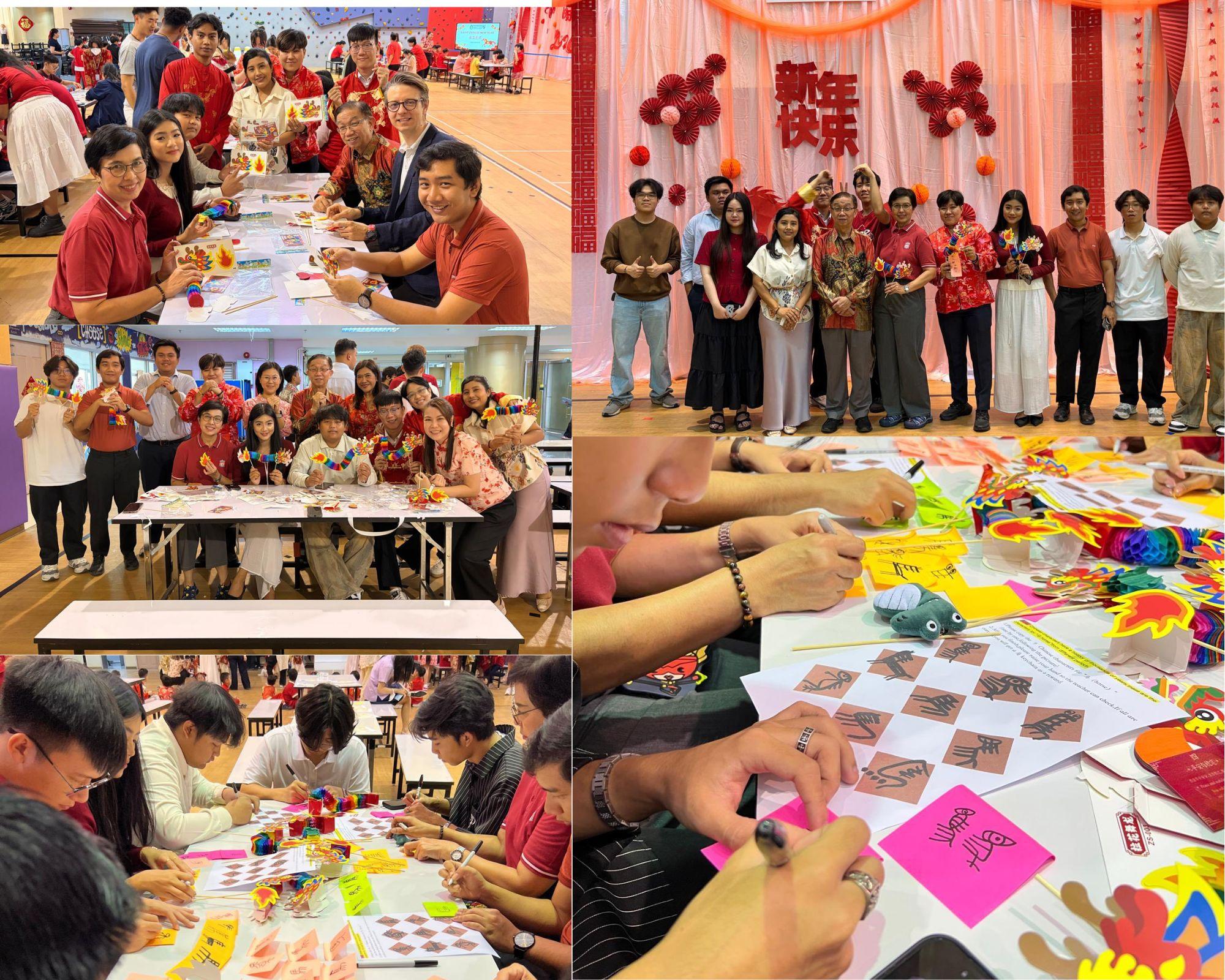 LUBC Students Celebrate Chinese New Year at Siam Singapore International School