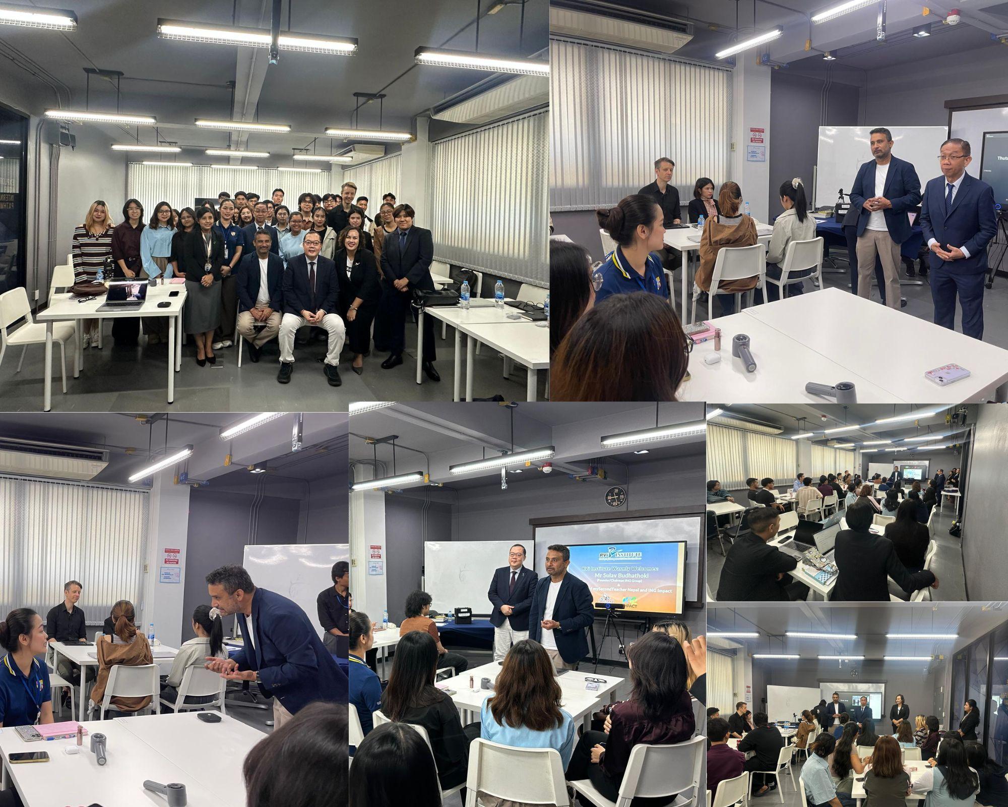 🤝 Exclusive Insight: LUBC Welcomes Education Leader Mr. Sulav Budhathoki