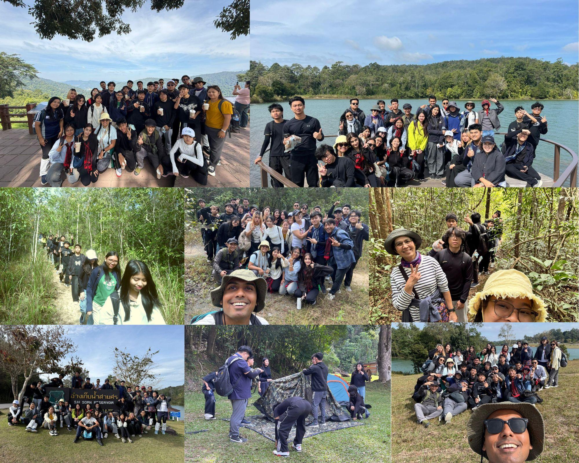 🌲 Final Trekking Triumph: LUBC Students Complete Khao Yai Expedition