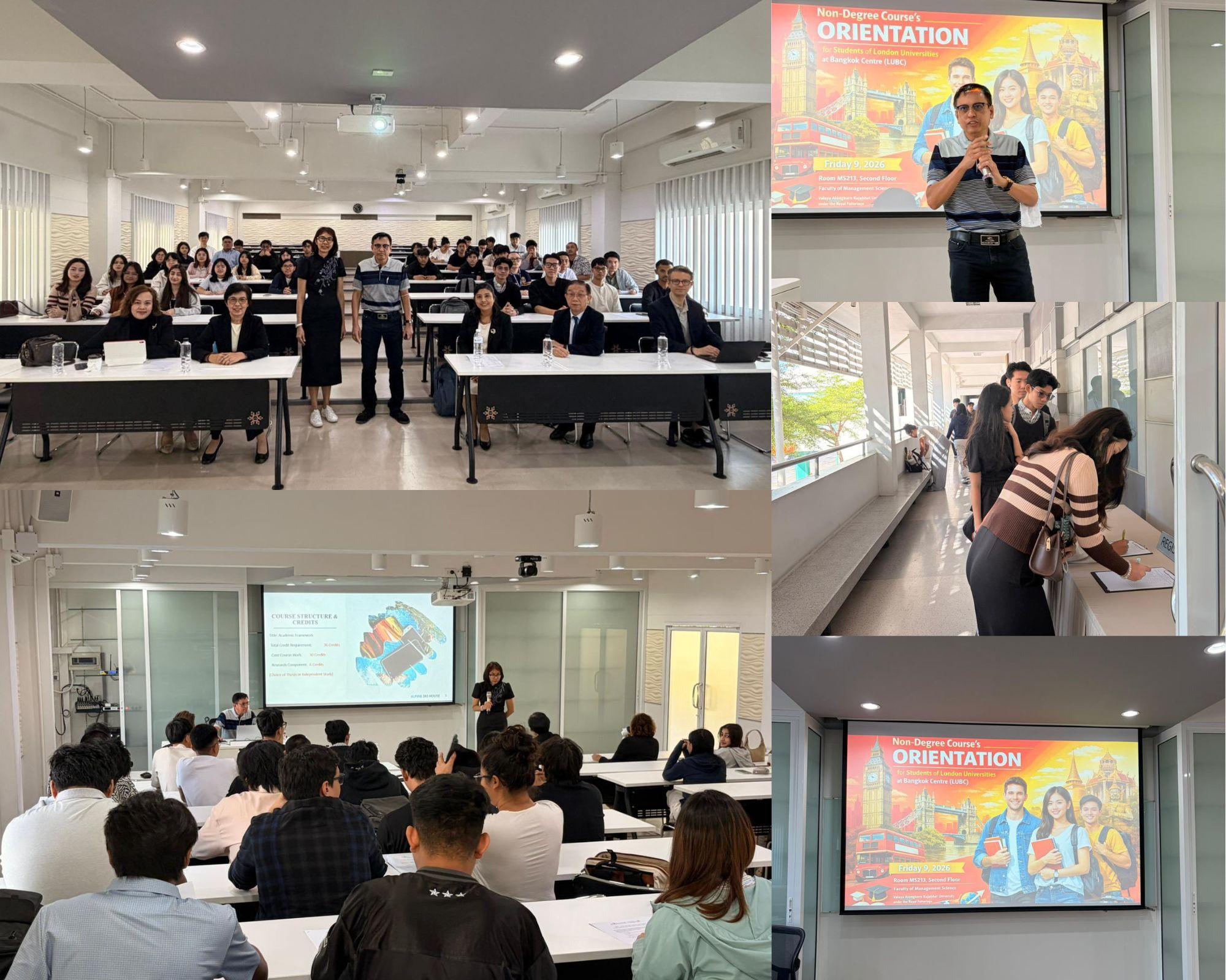 LUBC Students Begin VRU Non-Degree Programme at Valaya Alongkorn Rajabhat University