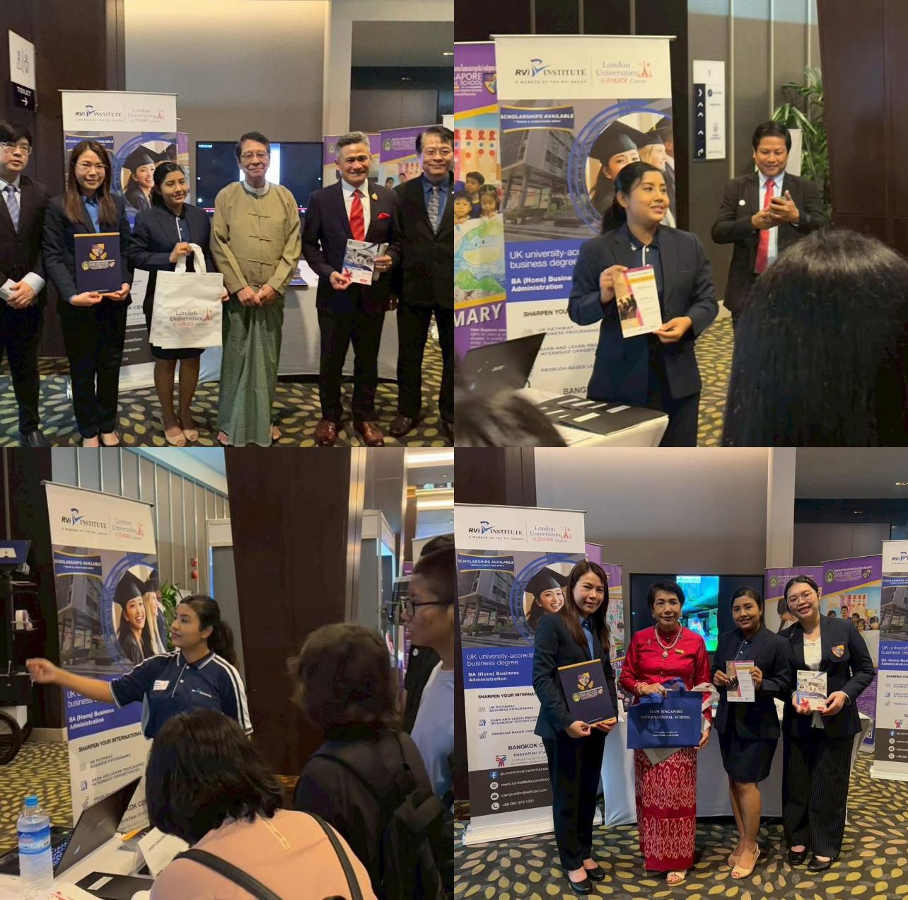 Successful Participation at the 9th Thailand Education Fair in Yangon