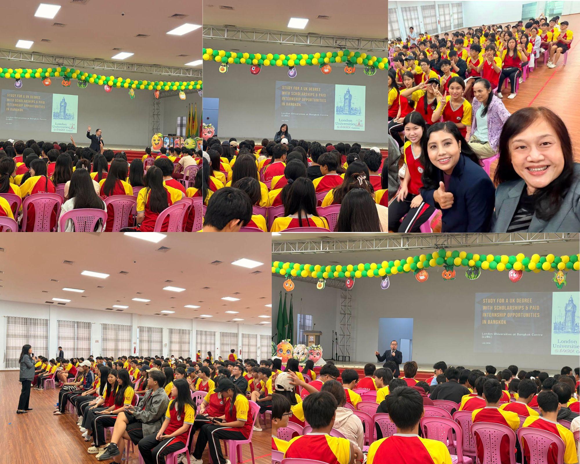 LUBC Hosts Information Talk at MCTA: RVi Academy Mandalay