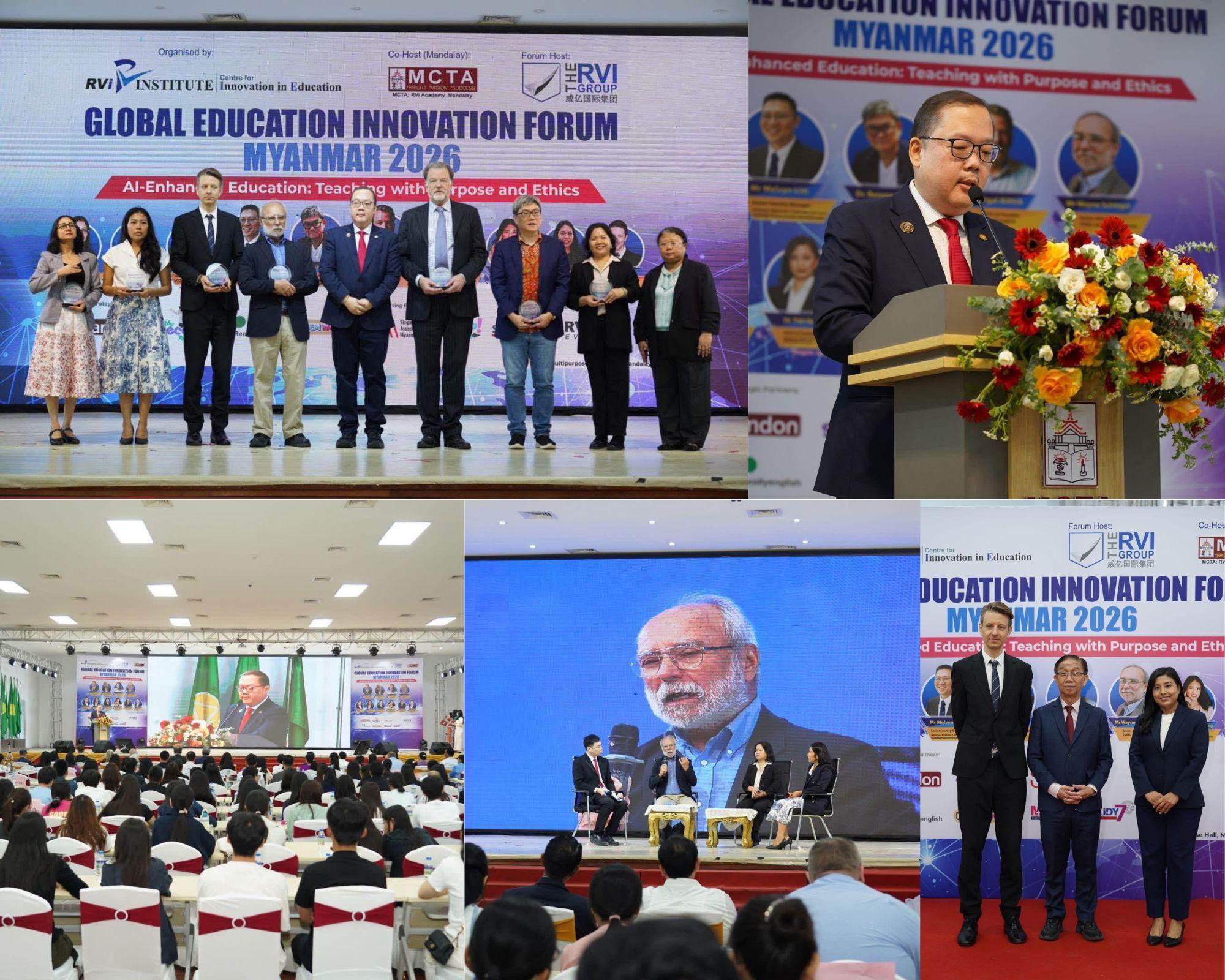 LUBC Joins Global Education Innovation Forum Myanmar 2026 – Mandalay Session